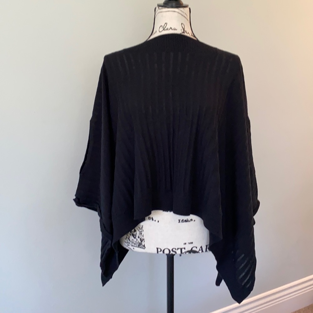 Lululemon Black Sweater Poncho